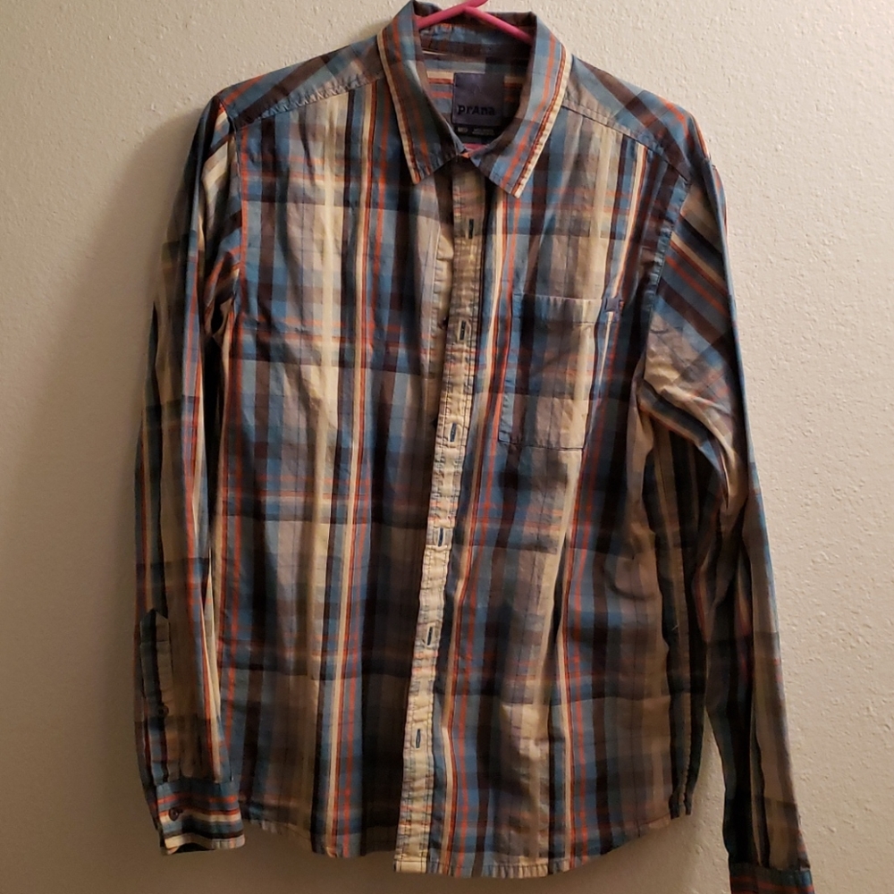Prana Men's LS Casual shirt, non technical